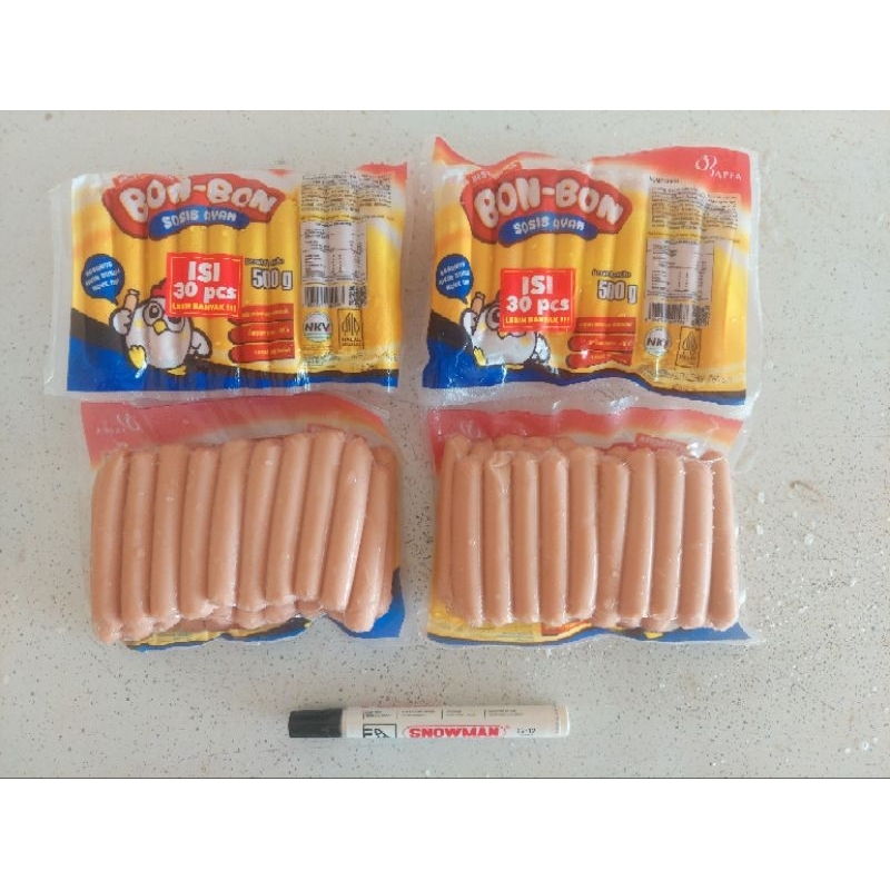 

Sosis Ayam Bon-Bon 500 gr isi 30