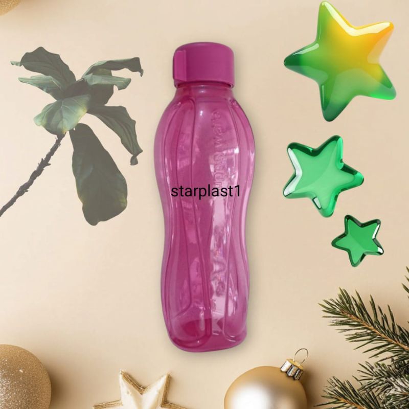 Eco Botol Tupperware 750 ml | Ungu Tutup Ulir