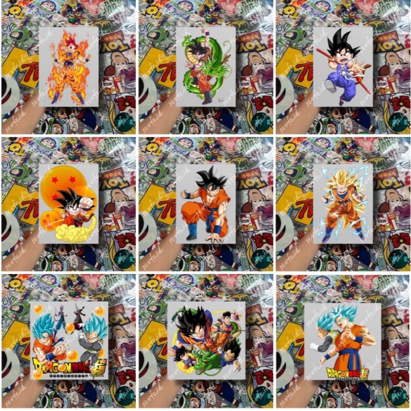 

Stiker Sablon Setrika Sablon DRAGONBALL