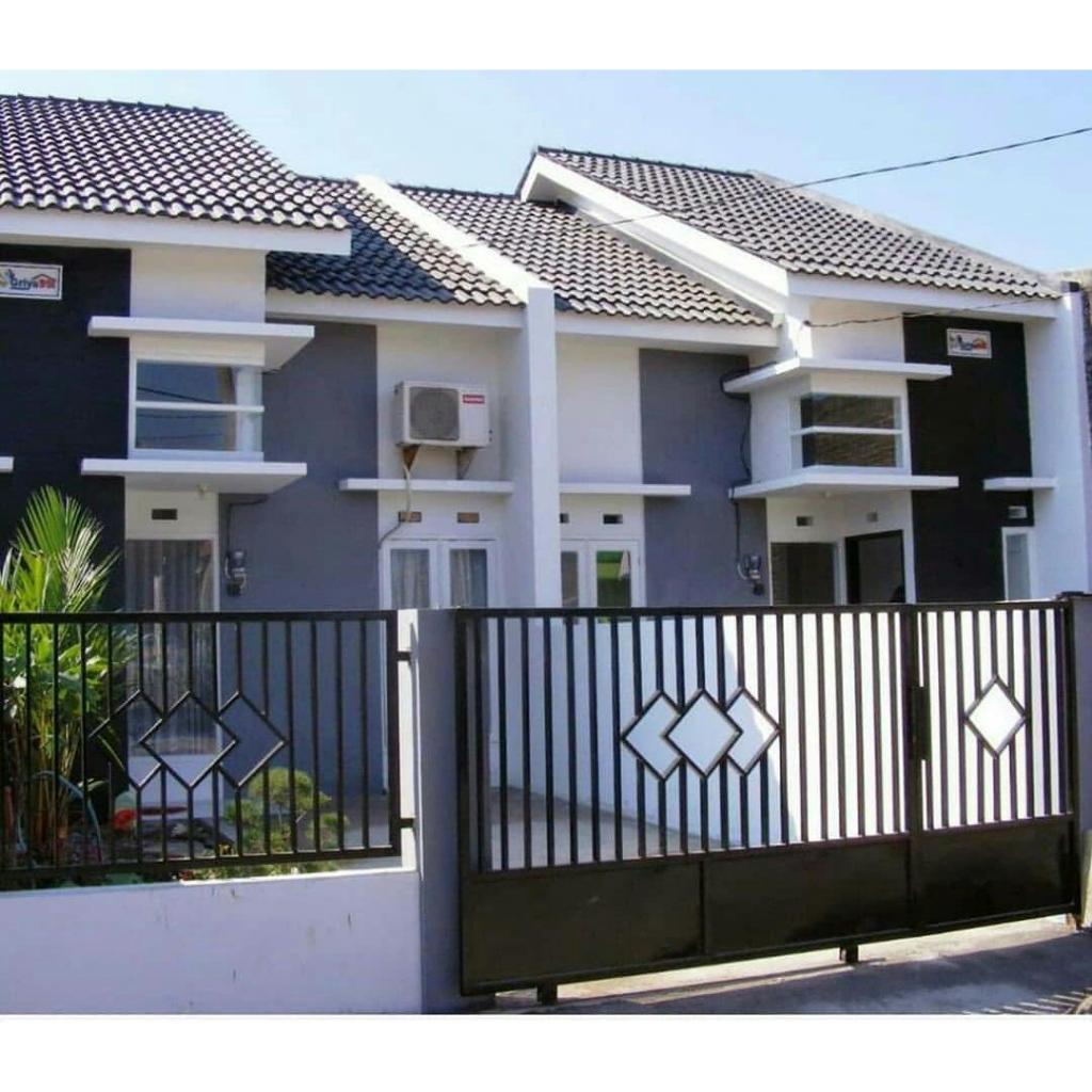 pagar plat minimalis | pagar besi