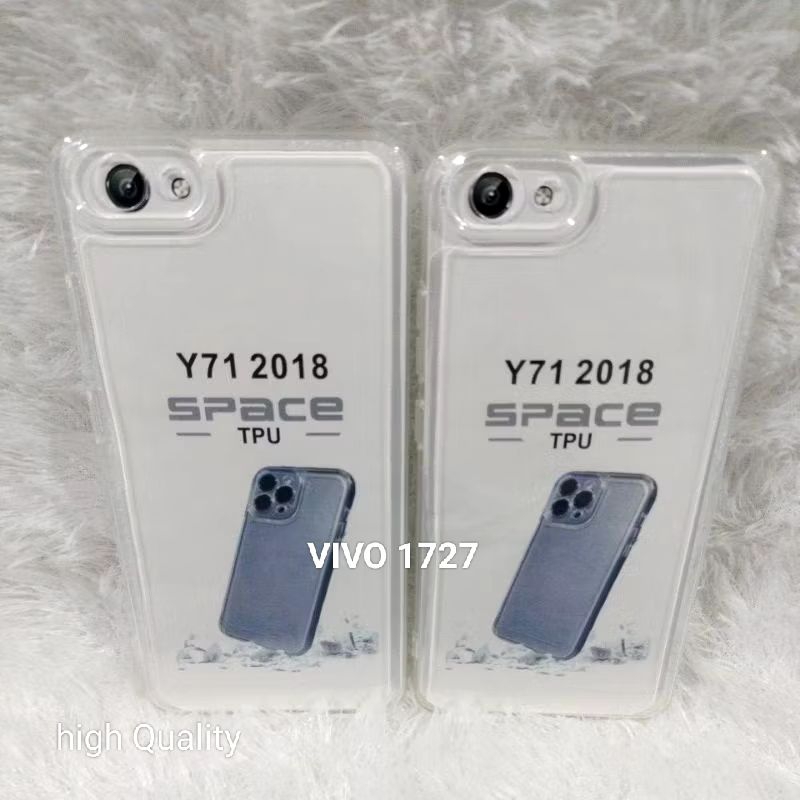 CASE BENING VIVO Y71/ 1727 SOFTCASE SPACE CLEAR ORIGINAL TRANSPARAN
