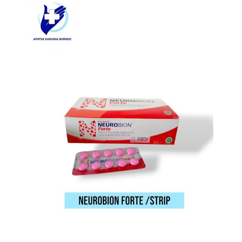 Neurobion Tablet (Biru) & Neurobion Forte (Merah)