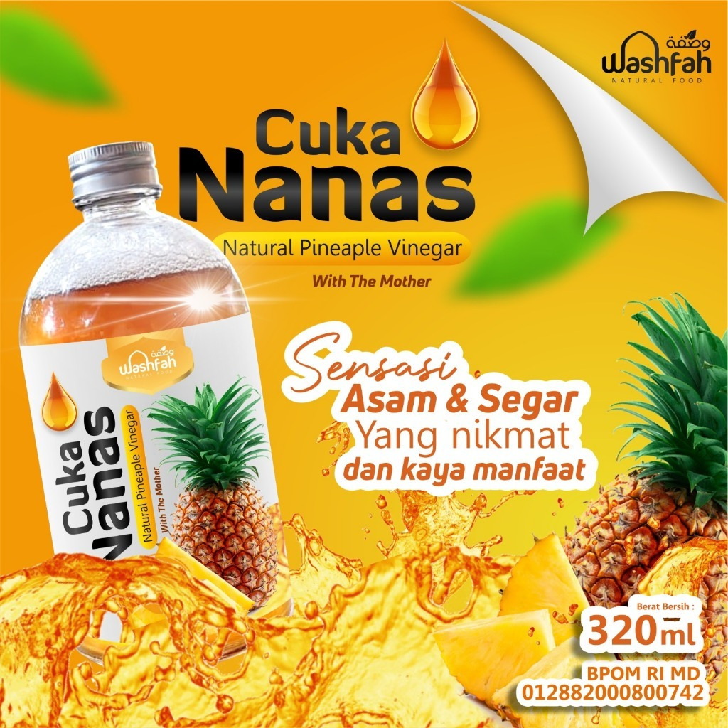 

Cuka Nanas Organik With The Mother Asli 100% Original innature 320ml - Obat Diabetes Paling Ampuh - Kaya Insulin - Ampuh Mengatasi Kontrol Gula Darah Asam Urat , Tumor Ovarium, Kista Polip - Halal BPOM )
