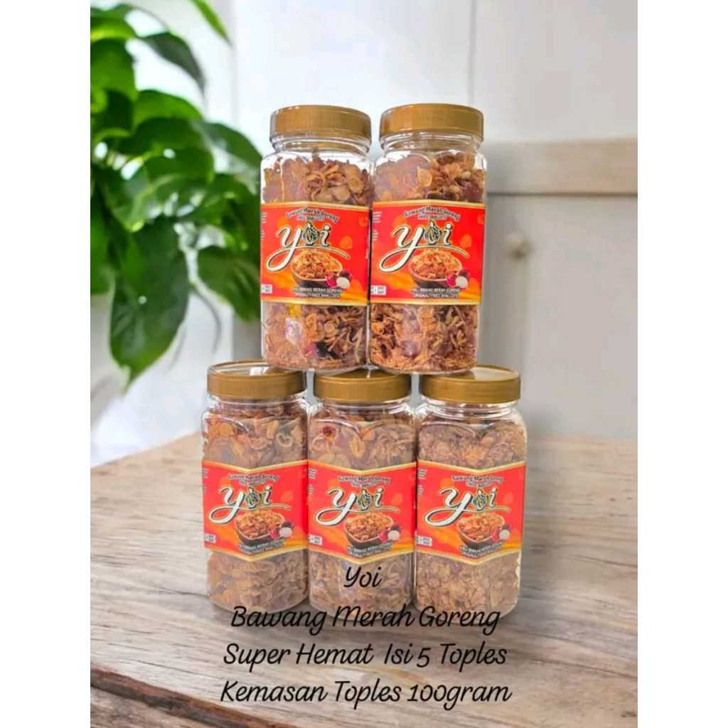 

YOI/bawangmerahgoreng/beli5lebihhemat/kemasan100g/YOIPUSATBAGOR