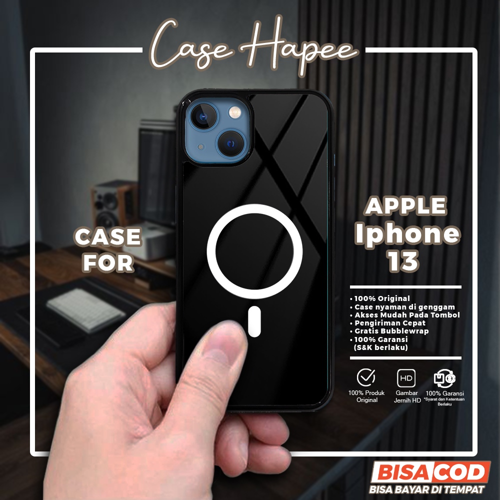 Case Iphone 13 Casing Iphone 13 [MAGS] Casehapee Case Glossy Case Aesthetic Custom Case Premium Soft