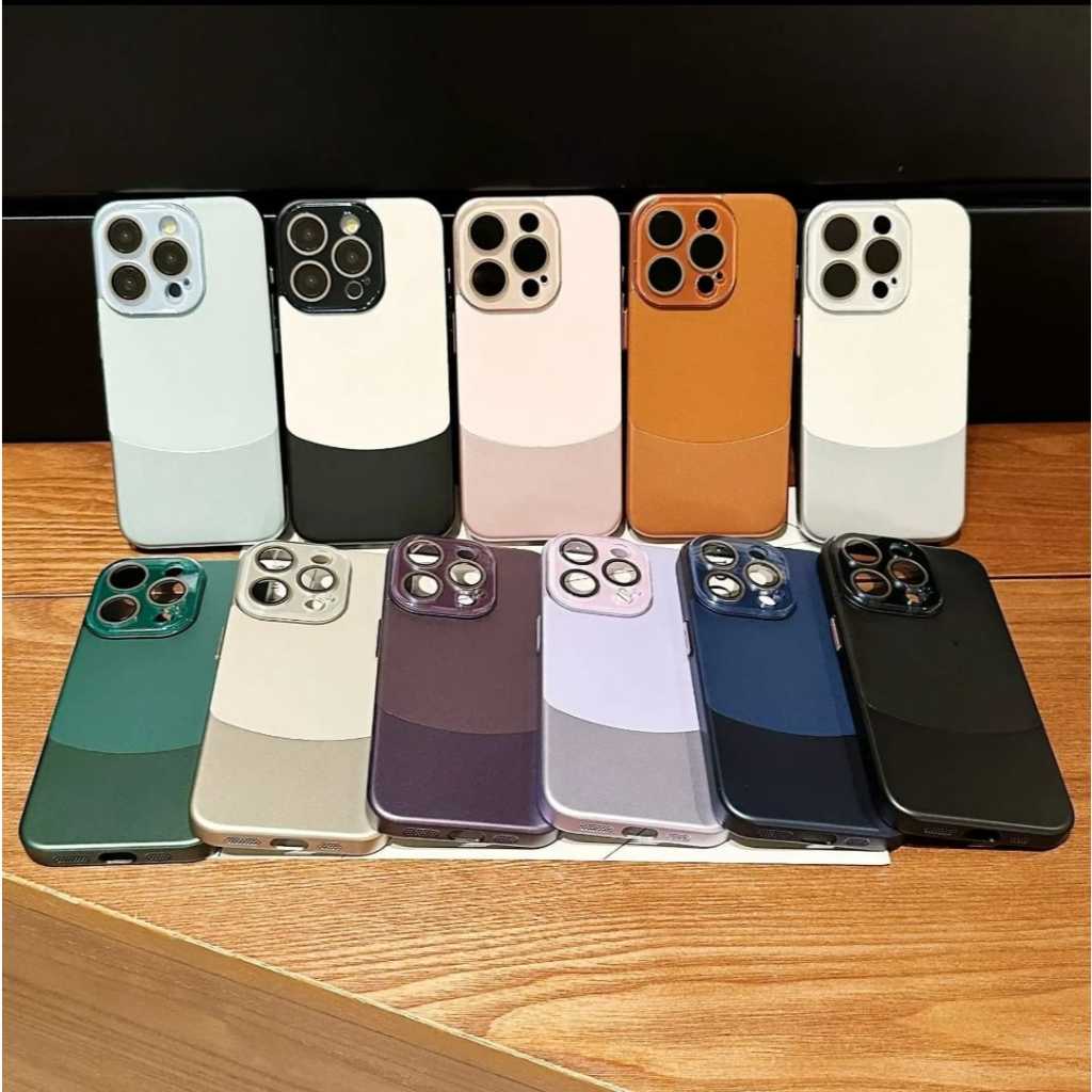 CANDY REMOVABLE DOUBLE COLOR TRANSPARAN COVER CASE IPHONE 15 PRO