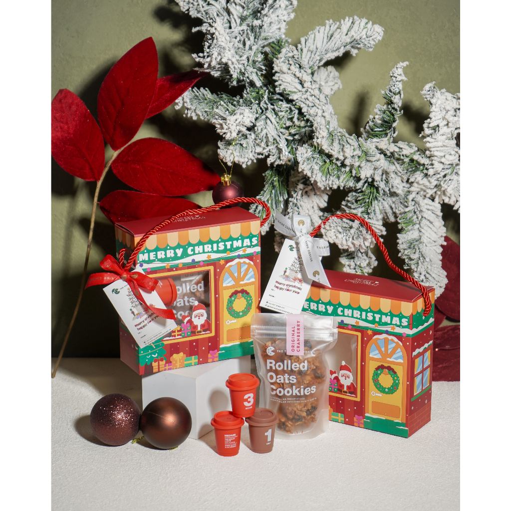 

Frosty Christmas Hampers Parcel Natal Cookies