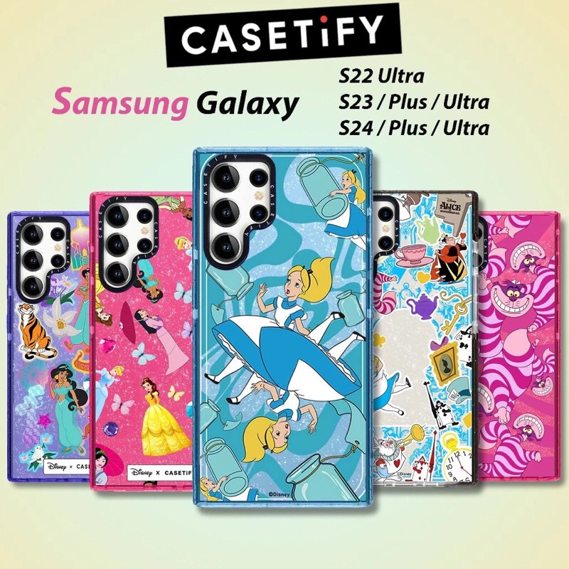 CASETIFY DISNEY PRINCESS PHONE CASE SAMSUNG S23 S23PLUS S23ULTRA S24ULTRA S24PLUS S24 S22ULTRA