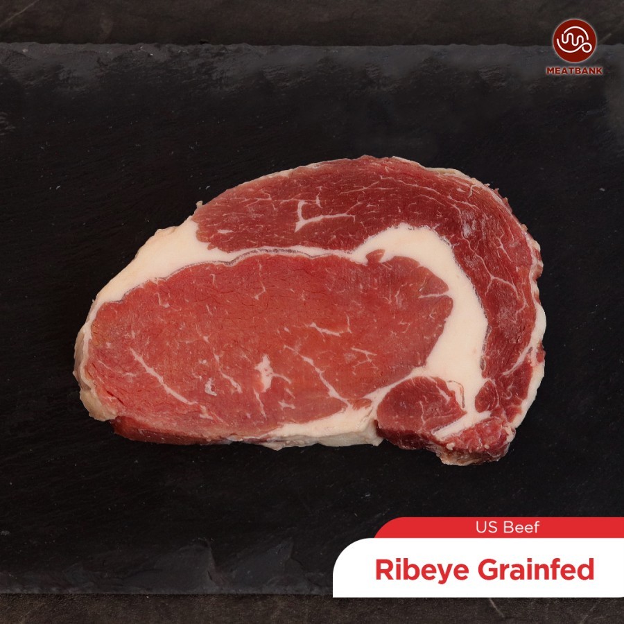 

MEATBANK RIBEYE GRAINFED Angus Beef Wagyu Daging Steak Rib Eye Premium