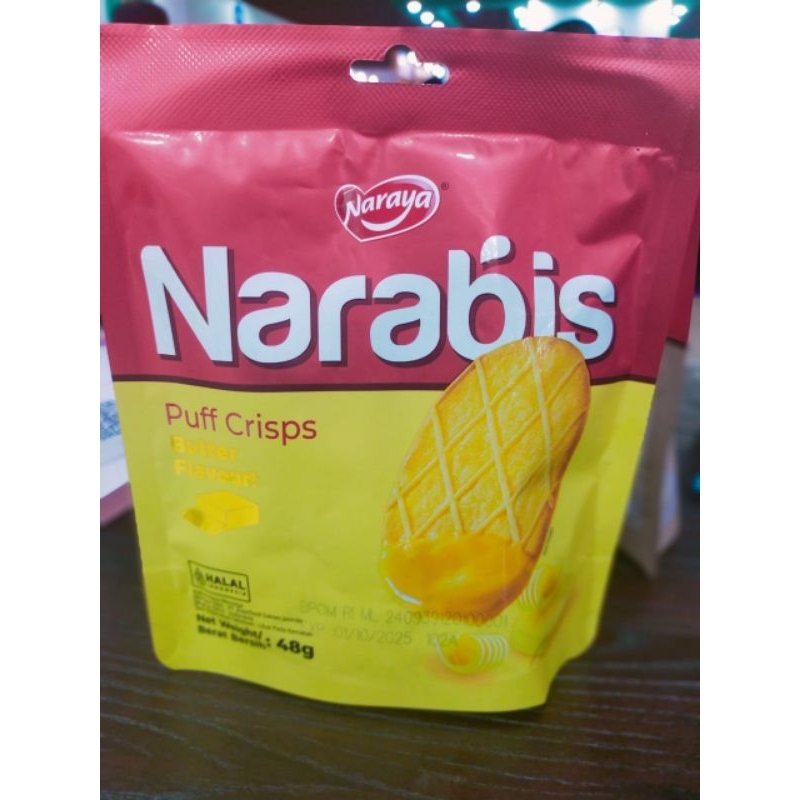 

narabis puff chips butter flavor naraya