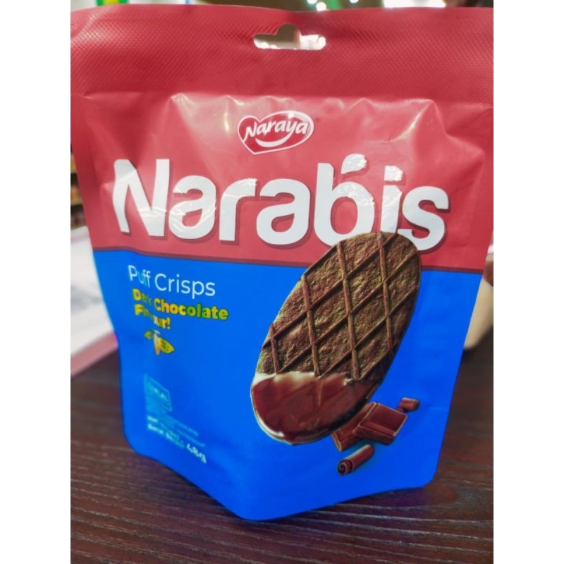 

narabis puff chips chocolate flavor naraya