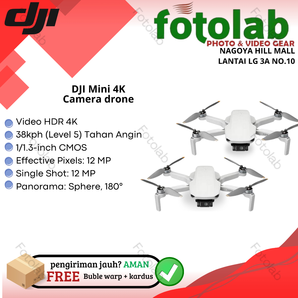 DJI Mini 4K Camera Drone Basic