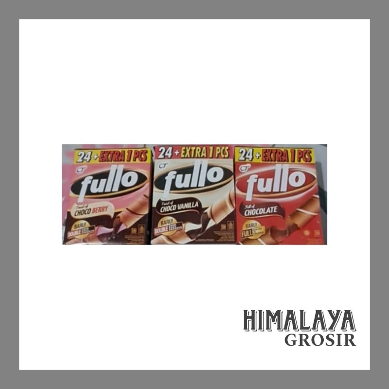 

Fullo Wafer Roll Box isi 25 pcs x 7gr