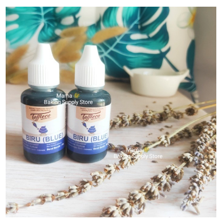 

TOFFIECO Food Coloring Pewarna Makanan BLUE Biru 25 ml Repack