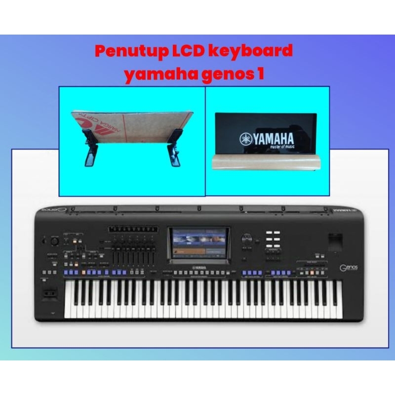 pelindung LCD keyboard Yamaha genos 1-2