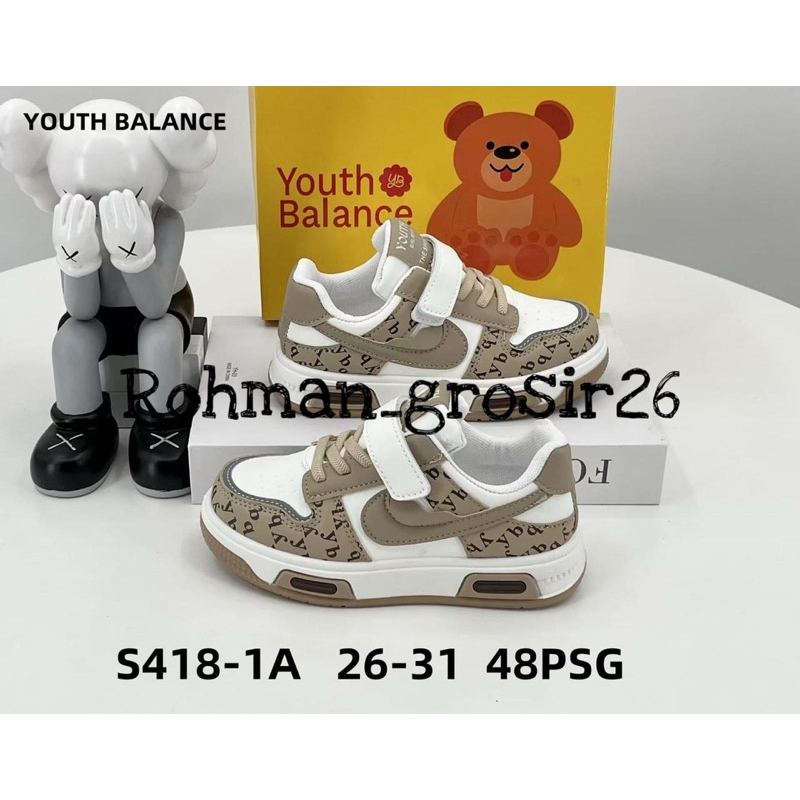 SEPATU FASHION SNEAKERS ANAK YOUTH BALANCE IMPORT