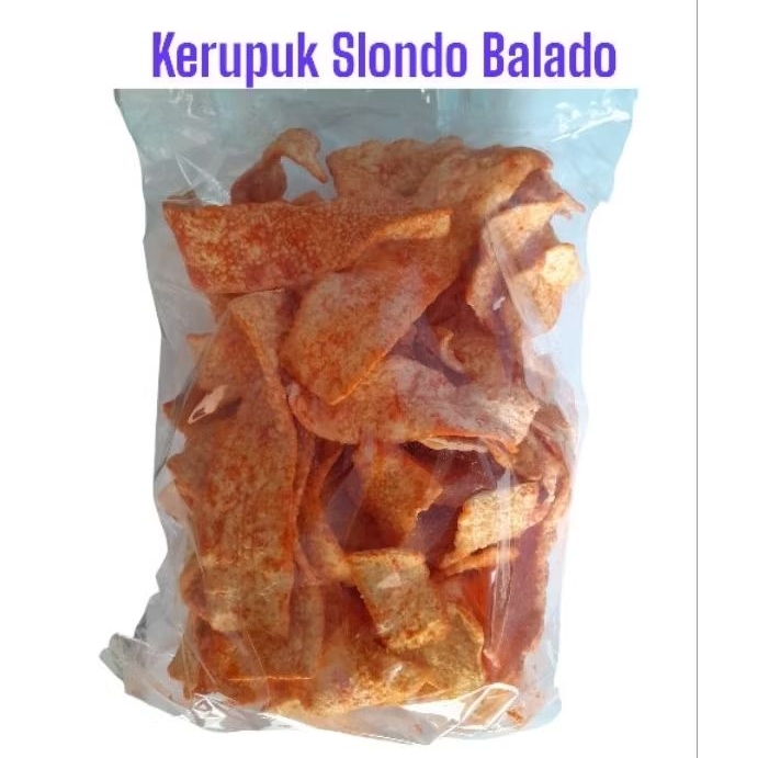 

Kerupuk Slondo Balado bu eni