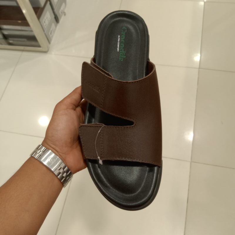 CROCODILE SANDAL PRIA | SANDAL KULIT EMPUK | ORIGINAL