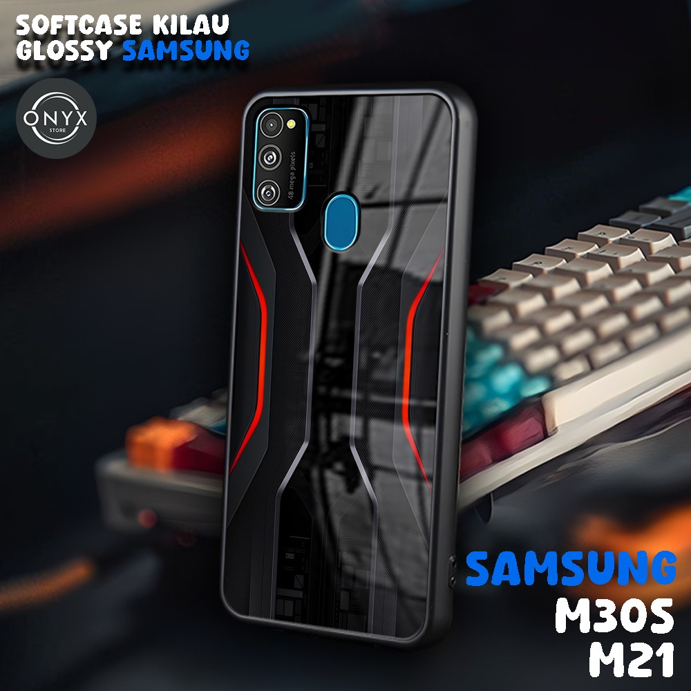 [AA10] Softcase SAMSUNG M21 | M30S | MACHINE | Case Samsung Keren Lucu | Casing Kilau Glossy Samsung
