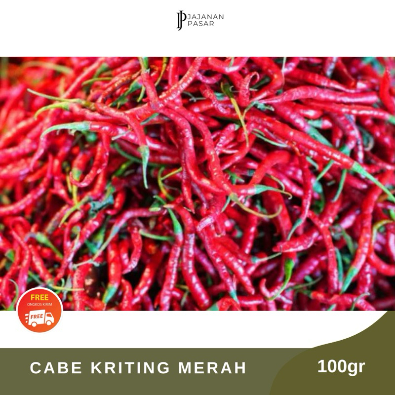 

Cabe keriting merah 100gr bumbu dapur