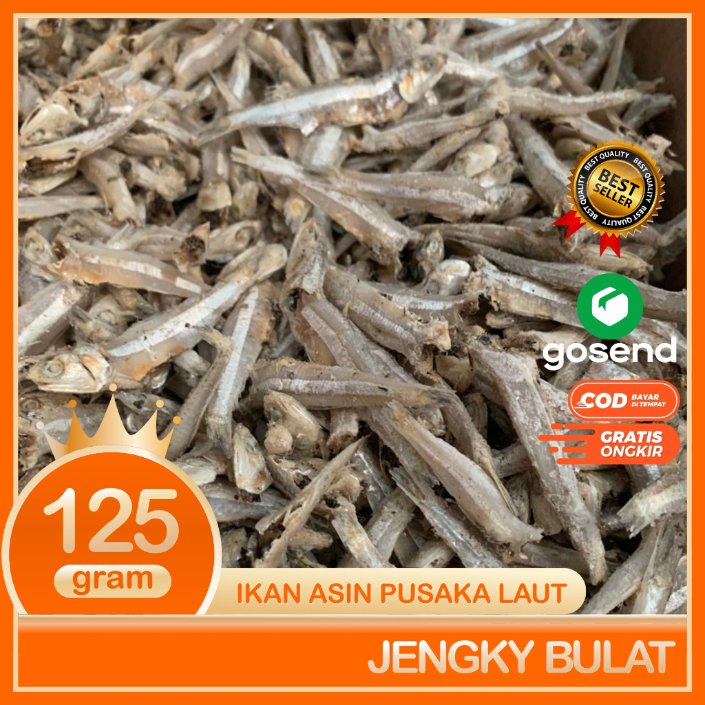 

Teri Jengky Bulat Ikan Asin Teri Jengky Vip 125gr