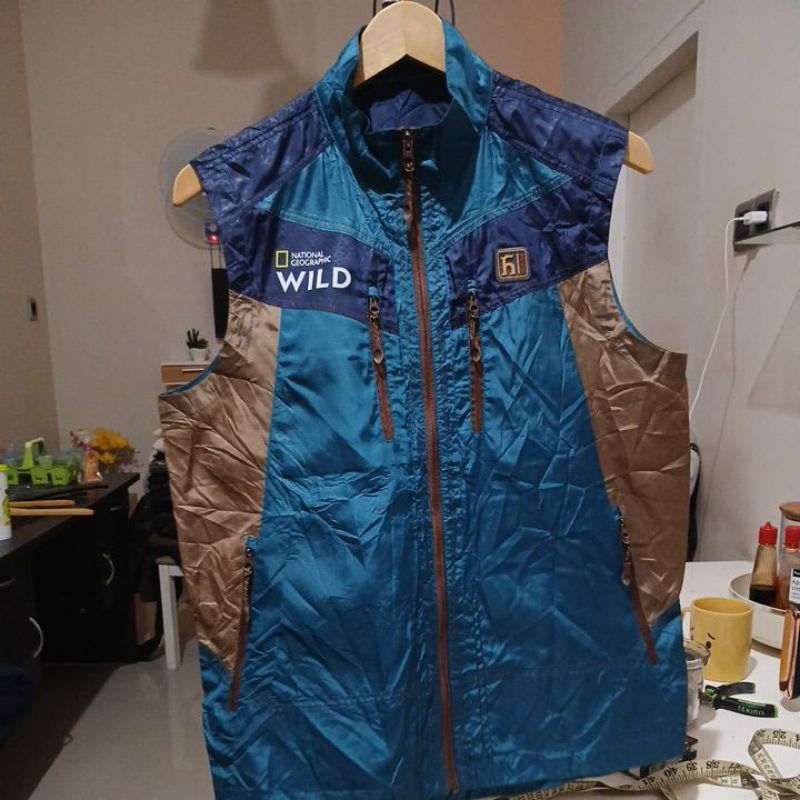 Vest parasut MOUNT second brand Original ld 102 P65 mulus no minus