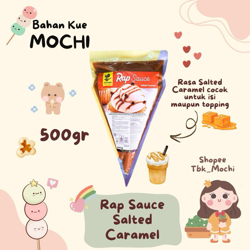 

Rap Sauce Salted Caramel / Salted Caramel Sauce Instan / Saus Salted Caramel