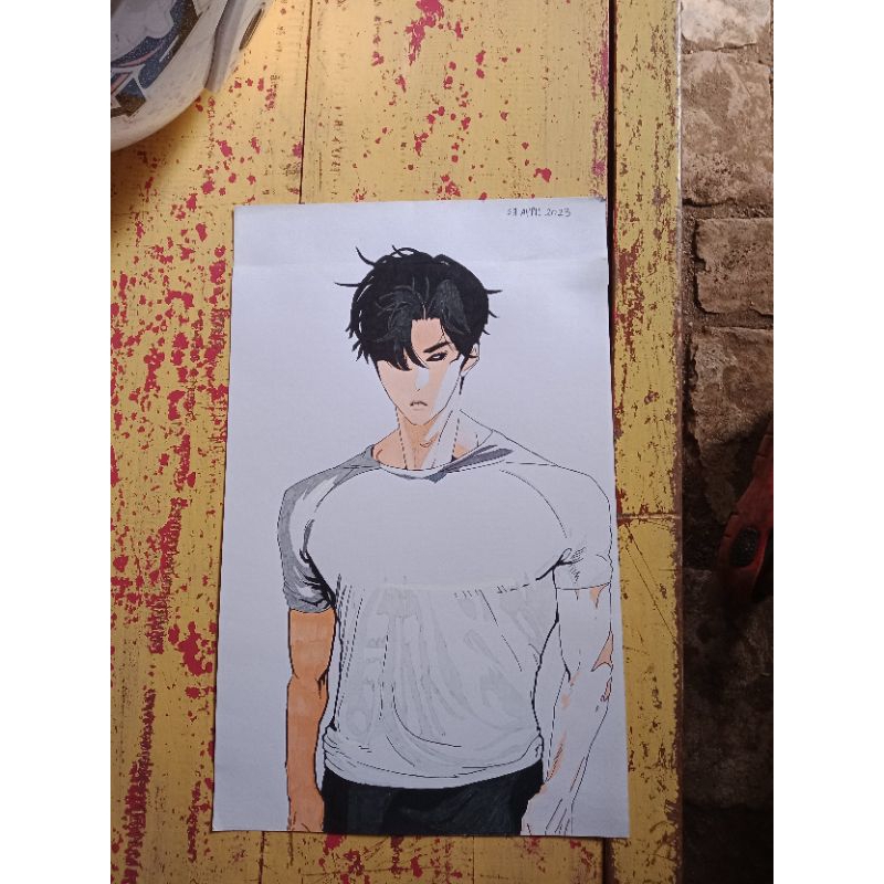 

Jasa gambar karakter anime manhua manhwa coloring,bisa request custom anime,ukuran gambar A4