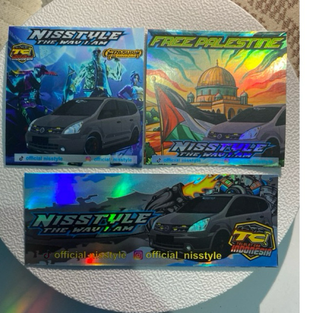 

sticker hologram nisstyle