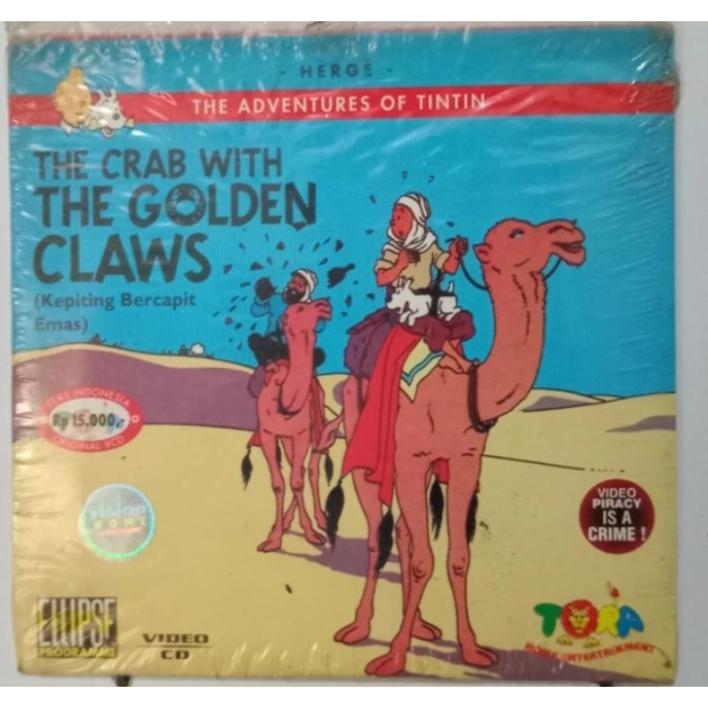 DVD VCD Pilem Kartun Anak Anak Tintin DLL Original