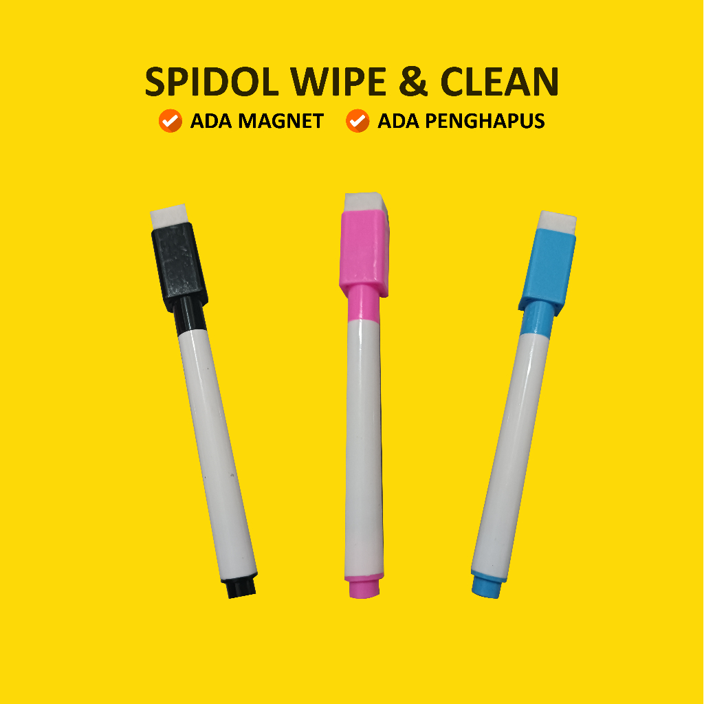 

Spidol Wipe and Clean Spidol Coret Hapus