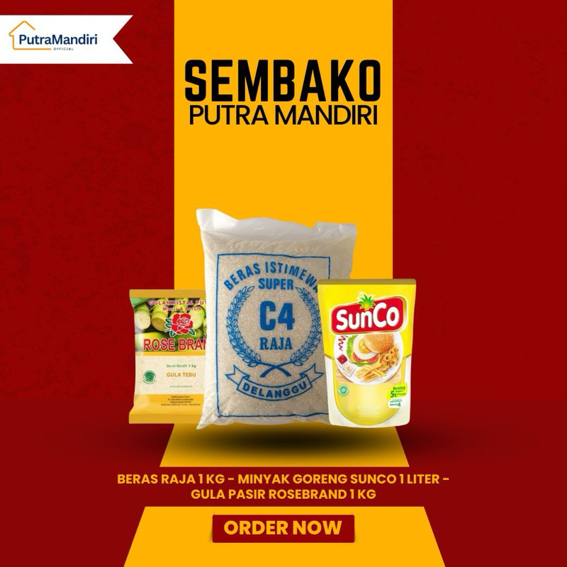 

Paket Sembako 55K [Putra Mandiri]