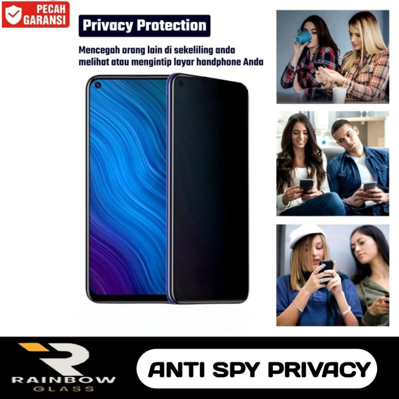 Tempered Glass Anti Spy VIVO Y93 Y93S Y95 Y97
