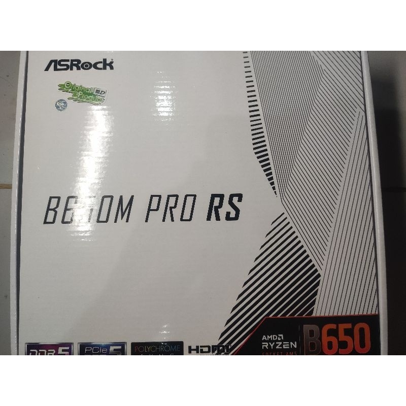 Mobo ASRock b650m pro rs garansi emd