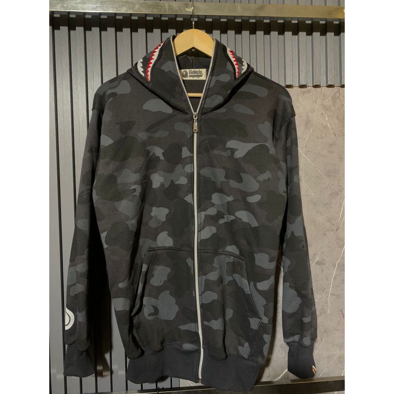 HOODIE ZIPPER BAPE ABU TUA CAMO BORDIR