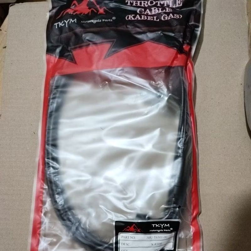 kabel gas 2BU X-RIDE old, xride 115 Takayama