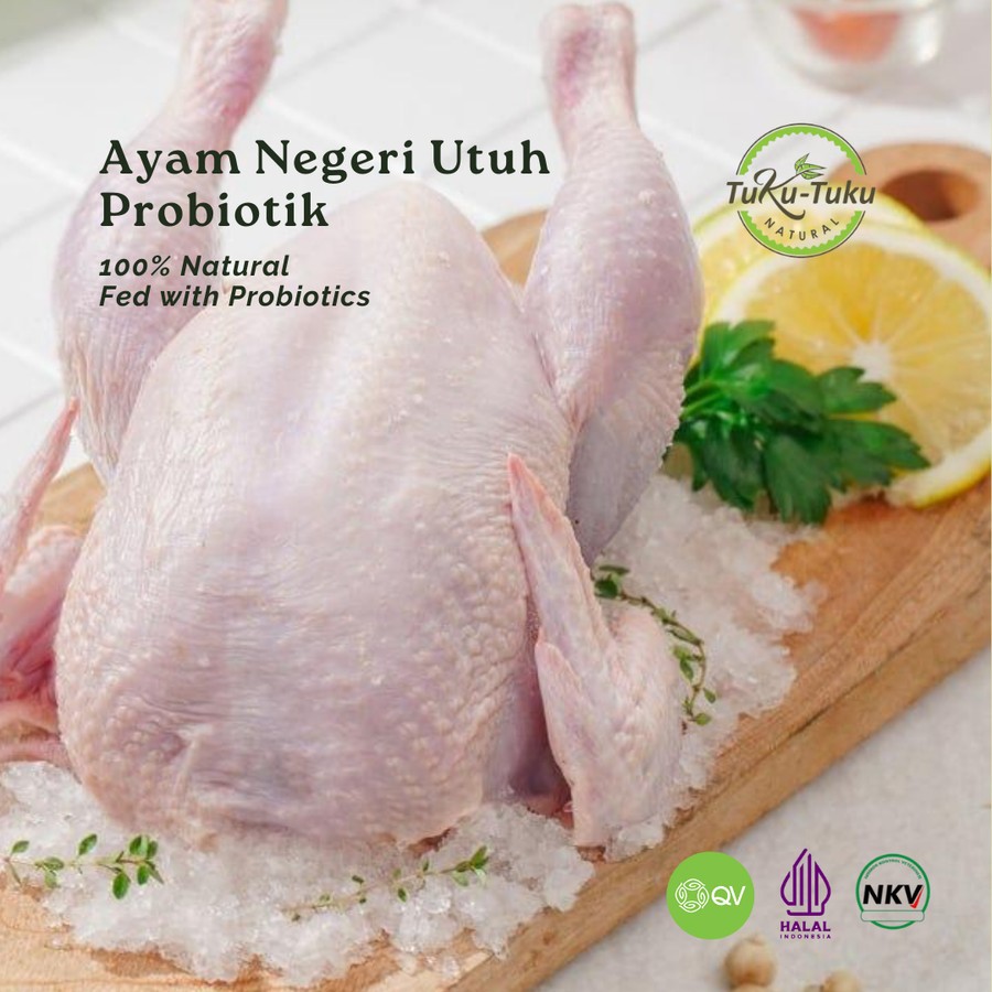 

Ayam Utuh Probiotik Organik Frozen (800-1000gr)