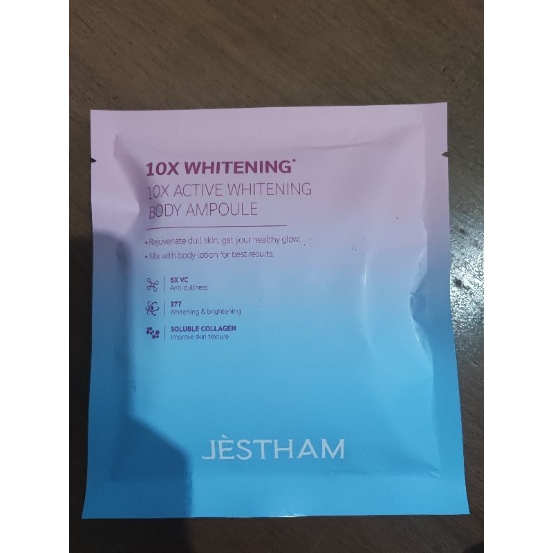 Jestham 10x Active Whitening Body Ampoule