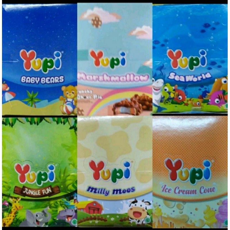 

Yupi Aneka Rasa Dan Bentuk ( isi 20 Pcs @5gr )