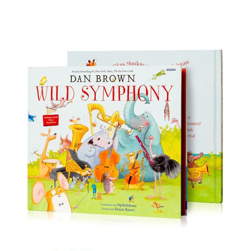 [ORIGINAL] Mizan : Wild Symphony HARDCOVER Dan Brown