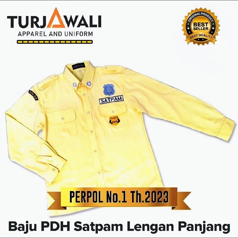 BAJU PDH SATPAM LENGAN PANJANG