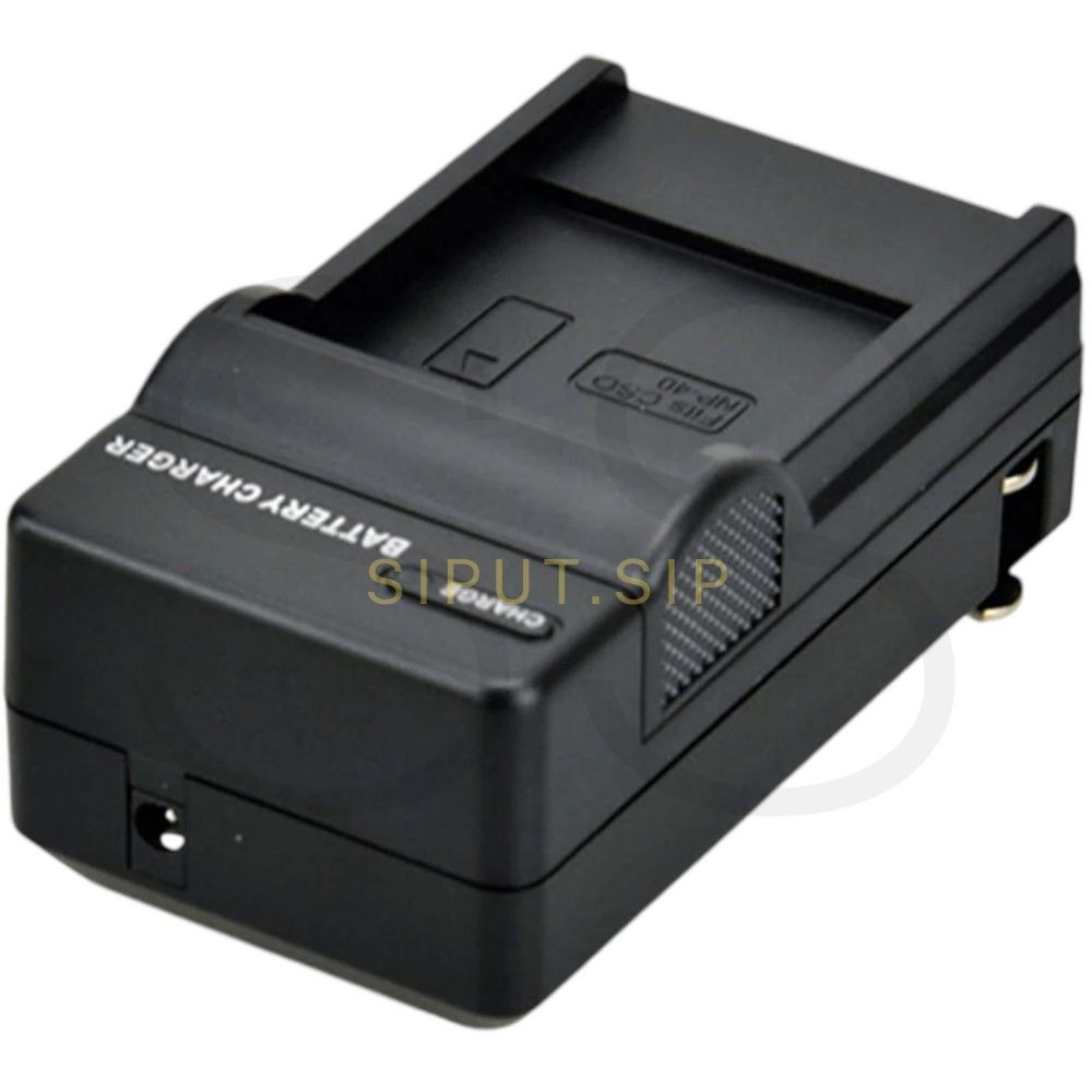 US Plug - Charger Kamera Baterai NP-40 CNP40 untuk Digicam Cas EX-Z30 EX-Z40 EX-Z60 EX-Z57 EX-Z100 E