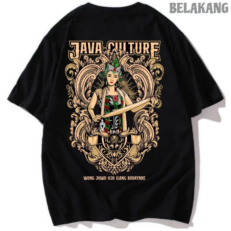 Kaos Baju Culture Java 2 | Kaos Budaya Jawa | Culture Java Series