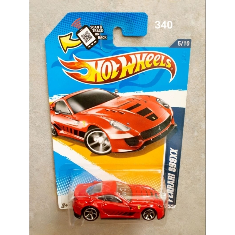 Hotwheels FERRARI 599XX HW All Stars '12 (340)