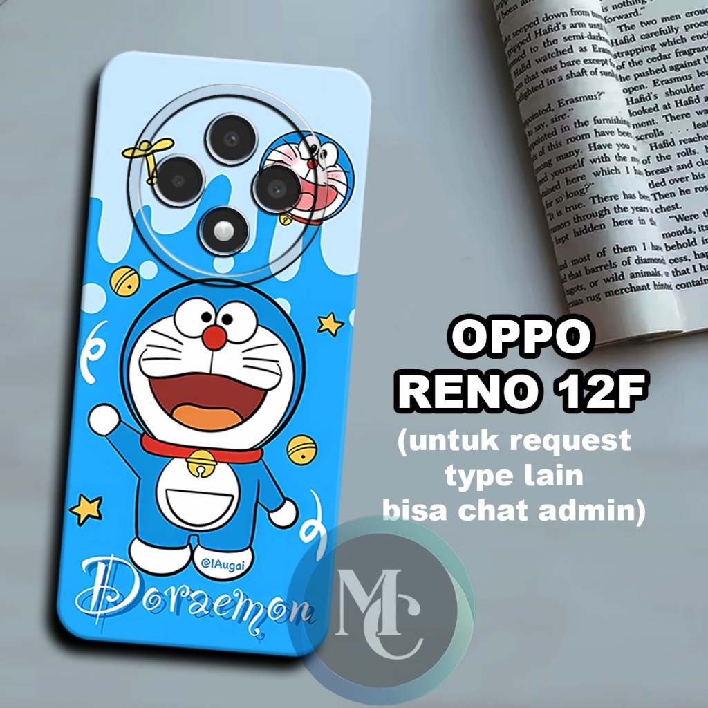 CC23/ Softcase karet lentur untuk OPPO Reno 12F/Motif kartun/case OPPO Reno 12F /kesing OPPO Reno 12