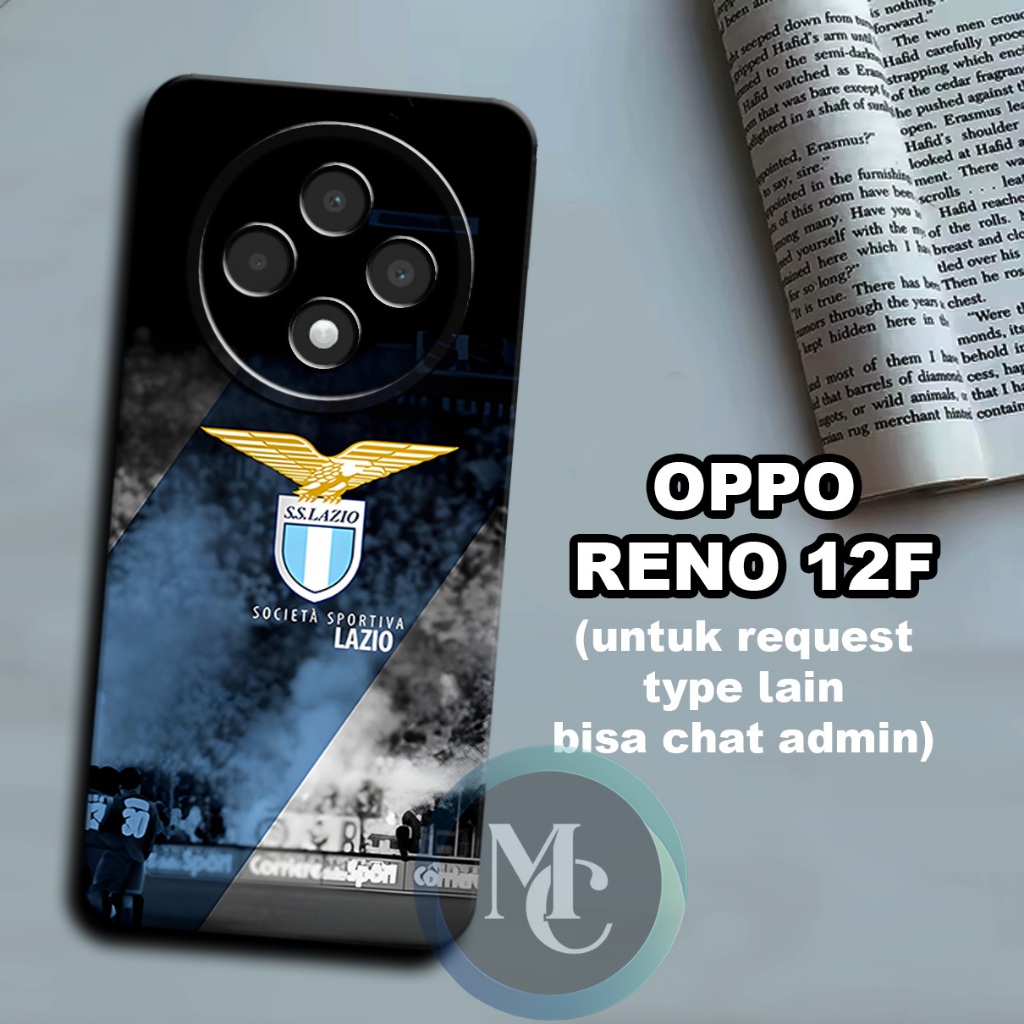 CC29/ Softcase karet lentur untuk OPPO Reno 12F/Motif bola/case OPPO Reno 12F /kesing OPPO Reno 12F/