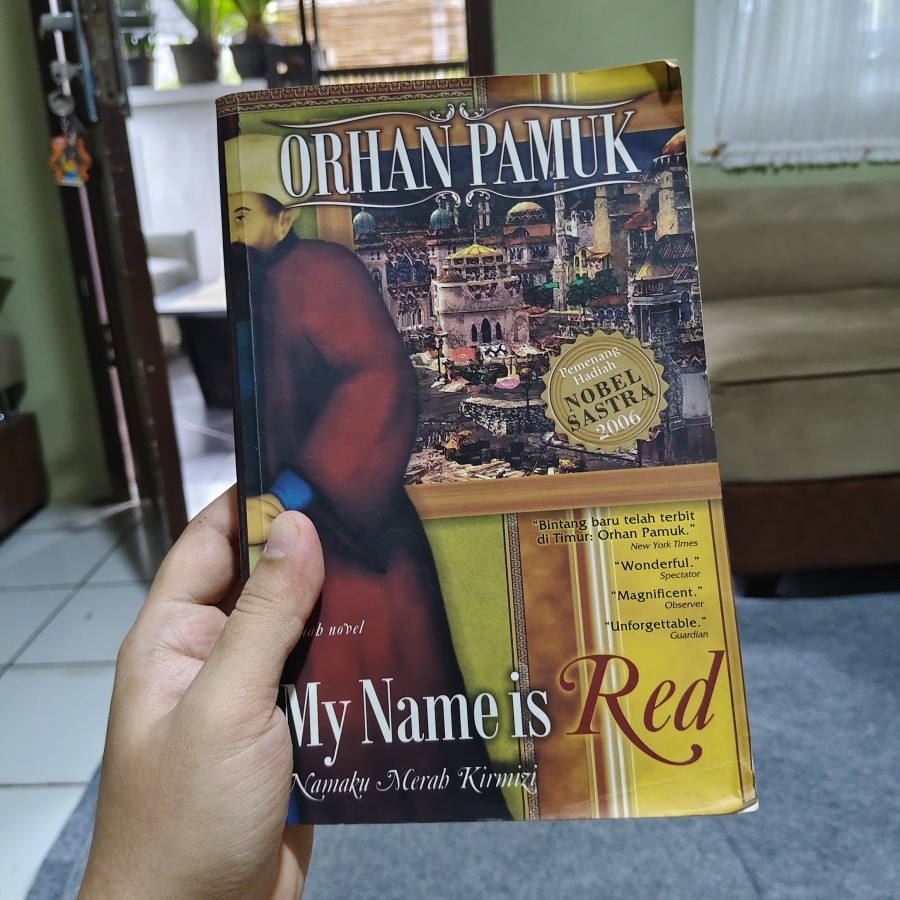 Novel My Name is Red Bekas