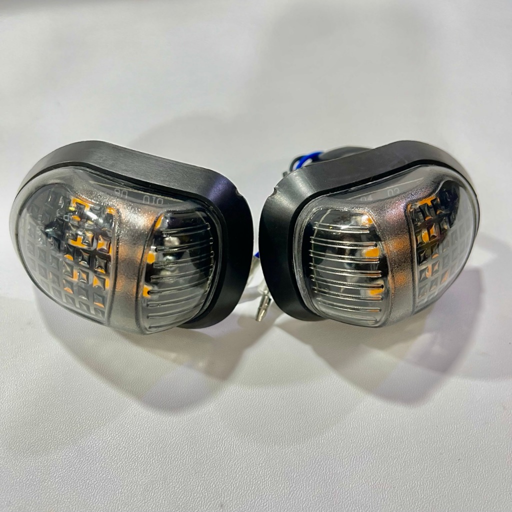 LAMPU SEN TEMPEL OVAL HIQUAL SEIN TEMPEL R15 V3,CBR,NINJA,GSX150,VIXION R25 R15 V2