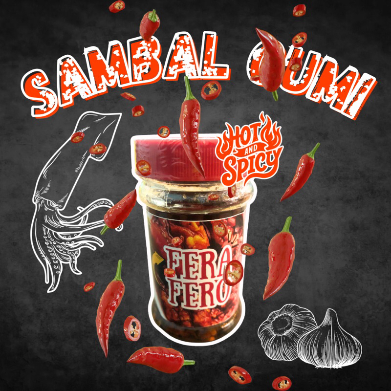 

Fera Fero Sambal Cumi - Sambel Pedas