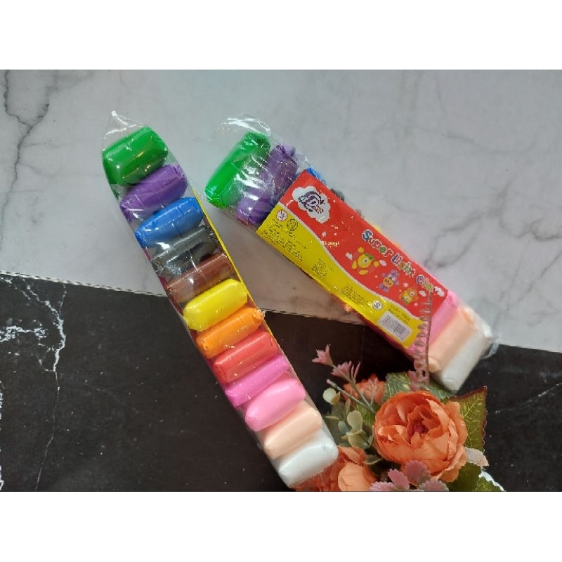 Magic clay-permainan clay isi 12